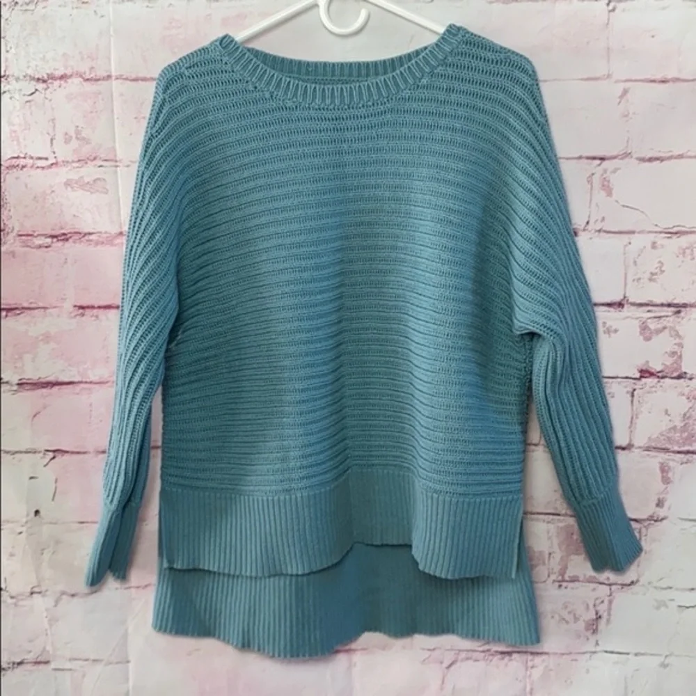 LOU & GREY Blue/Green Knitted Sweater
